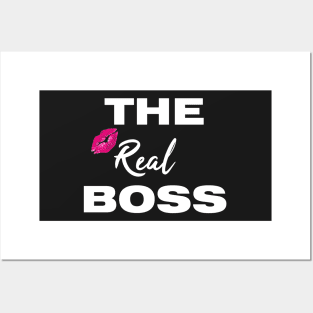 The Boss - The Real Boss Couple T-Shirt Posters and Art